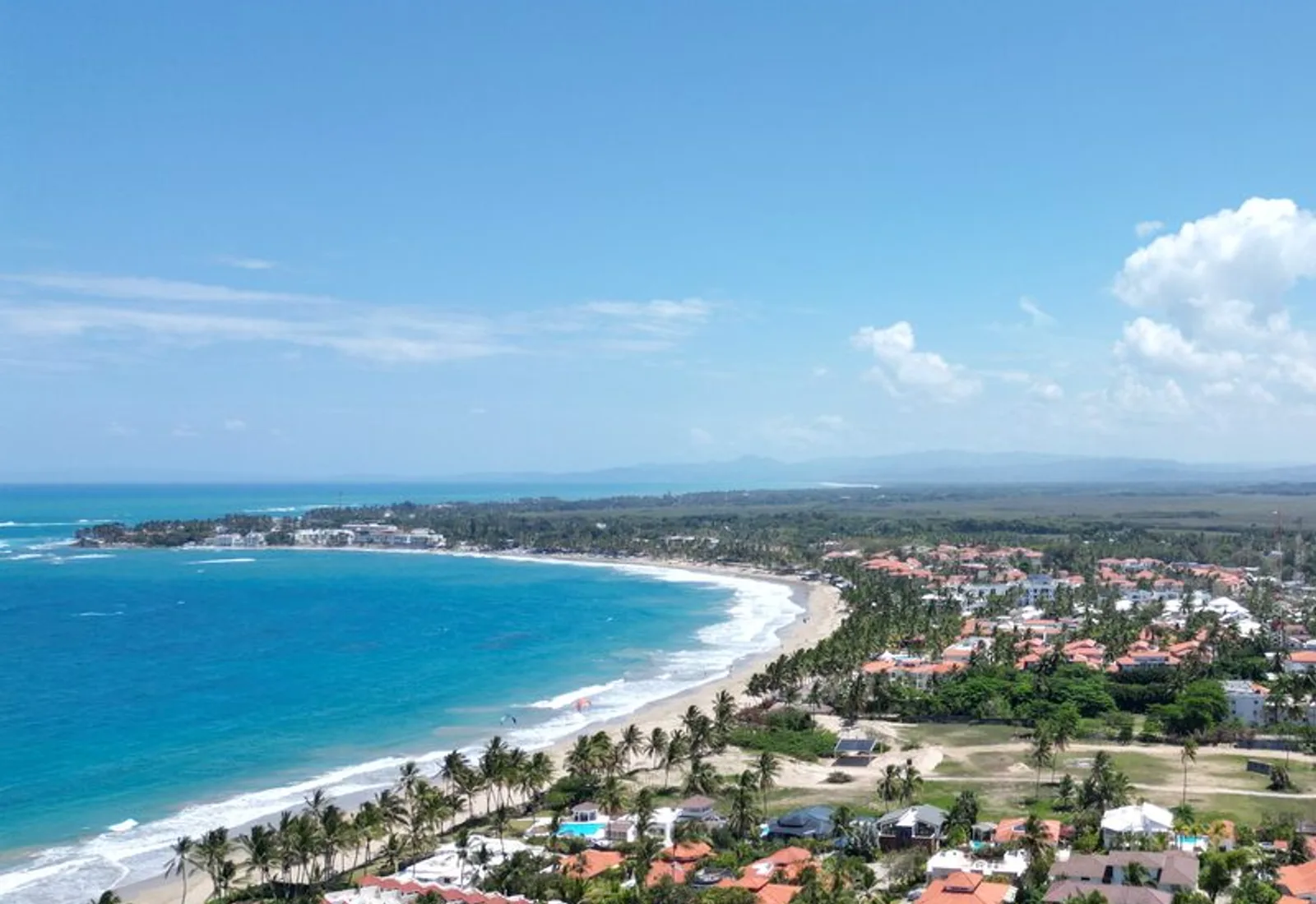 Aerial harbor overview